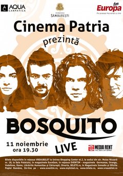 concert-bosquito-cinema-patria-bucuresti