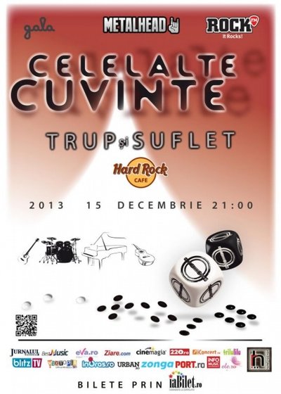Concert Celelalte Cuvinte la Hard Rock Cafe din Bucureşti