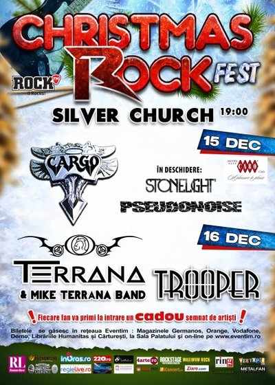 Christmas Rock Fest 2013 la The Silver Church din Bucureşti