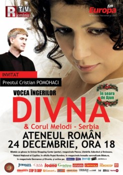 Concert Divna şi Cristian Pomohaci la Ateneul Român din Bucureşti – ANULAT