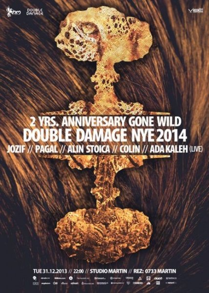 double-damage-going-wild-nye-2014-studio-martin-bucuresti