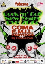 Rock’N’Roll New Years Eve 2014 în Club Fabrica din Bucureşti