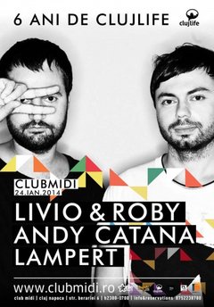 Afis Livio Roby Cluj Midi 2014