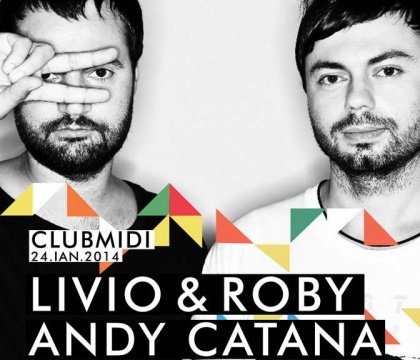 Afis Livio Roby Cluj Midi 2014