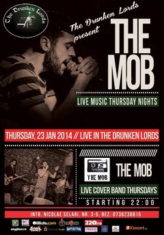 live-music-the-mob-the-drunken-lords-bucuresti