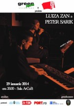 Concert Luiza Zan şi Peter Sarik la Sala ArCuB din Bucureşti