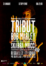 Tribut Bob Marley cu Skarra Mucci în Setup Venue din Timişoara