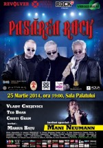 Concert Pasărea Rock (Baniciu, Kappl & Lipan) la Sala Palatului din Bucureşti
