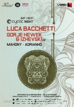 Cyclic Night cu Luca Bacchetti în Kristal Club din Bucureşti