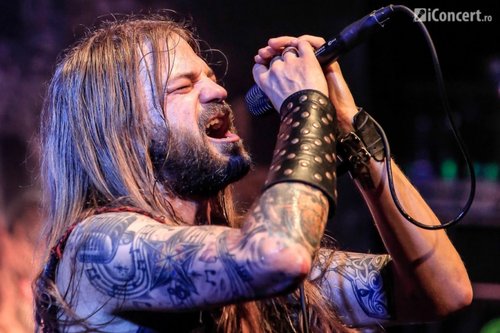 Stu Block, solistul Iced Earth la Bucureşti - Foto: Paul Voicu / iConcert.ro