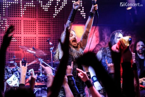 Stu Block, solistul Iced Earth la Bucureşti - Foto: Paul Voicu / iConcert.ro