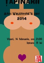 Concert Ţapinarii – Anti Valentine’s Day în Club A din Bucureşti
