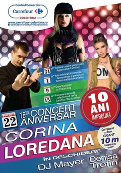 concert-corina-loredana-carrefour-colentina-bucuresti