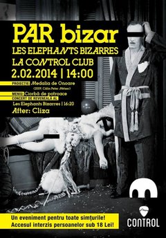 par-bizar-les-elephants-bizzares-control-club-bucuresti