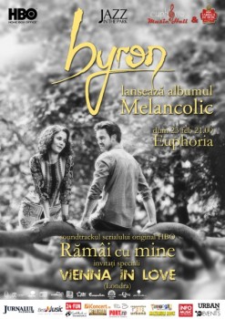 Concert byron – lansare album “Melancolic” în Euphoria Music Hall din Cluj-Napoca