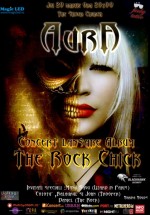 Concert AURA – lansare „The Rock Chick” în The Silver Church din Bucureşti