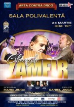 Concert Gheorghe Zamfir la Sala Polivalentă din Bucureşti – ANULAT