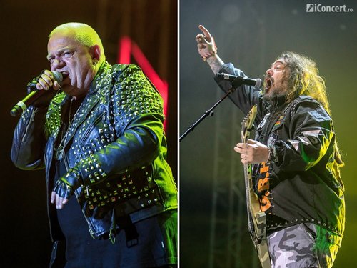 Udo Dirkschneider & Max Cavalera - Foto: Paul Voicu / iConcert.ro