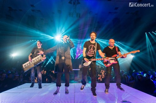 Dan Stesco, Miţă, Neuro şi Nicu Patoi pe scena Sălii Polivalente - Foto: Daniel Robert Dinu / iConcert.ro