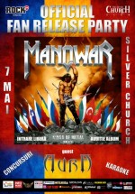 Manowar Official Fan Release Party – „Kings of Metal MMXIV” în The Silver Church din Bucureşti