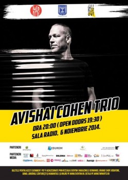 Concert Avishai Cohen Trio la Sala Radio din Bucureşti