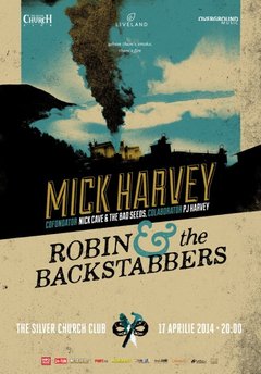 concert-mick-harvey-robin-and-the-backstabbers-the-silver-church-bucuresti