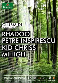 Rhadoo şi Petre Insiprescu în Club Midi din Cluj-Napoca