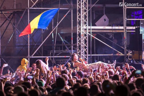 Die Antwoord la Electric Castle Festival 2014 - Foto: Daniel Robert Dinu / iConcert.ro