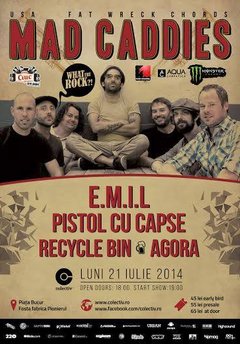 Mad Caddies Bucuresti 2014