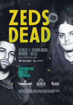 Zeds Dead la Fusion Arena din Bucuresti