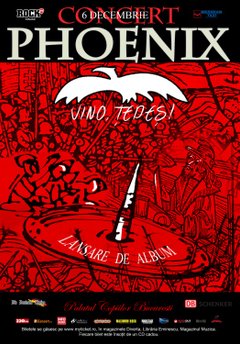 Concert-Phoenix–lansare-album-Vino,-Tepes-la-Palatul-Copiilor-din-Bucuresti