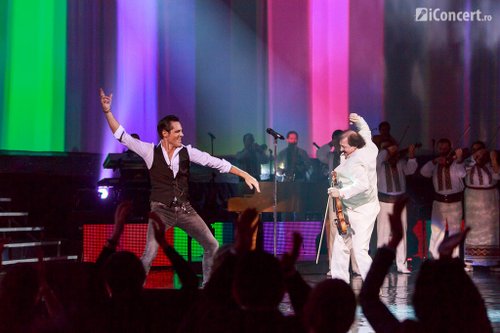 Ştefan Bănică şi maestrul Nicolae Botgros - Foto: Daniel Robert Dinu / iConcert.ro