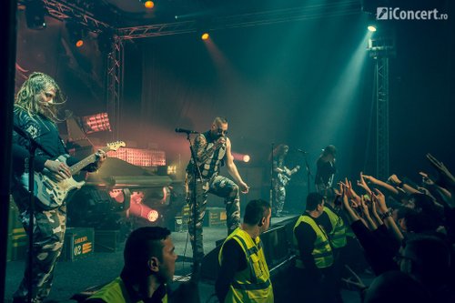 Sabaton în concert la Bucureşti - Foto: Paul Voicu / iConcert.ro