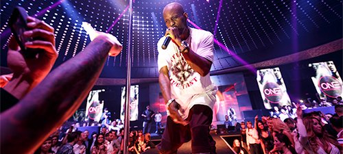 FOTO: DMX în ONE Club din Bucureşti