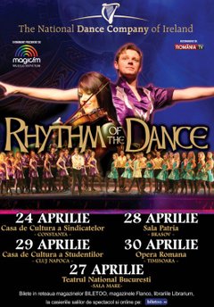 Afis turneu RHYTHM OF THE DANCE