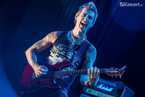 Mike Terrana alături de bandul său, în deschiderea concertului Godsmack - Foto: Paul Voicu / iConcert.ro