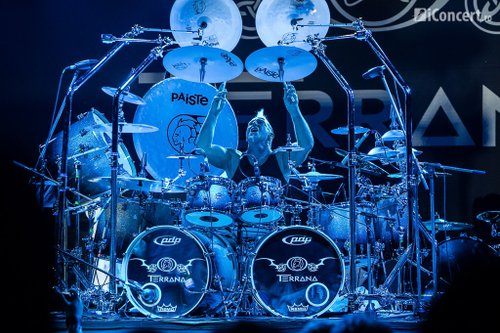 Mike Terrana, în deschiderea concertului Godsmack - Foto: Paul Voicu / iConcert.ro