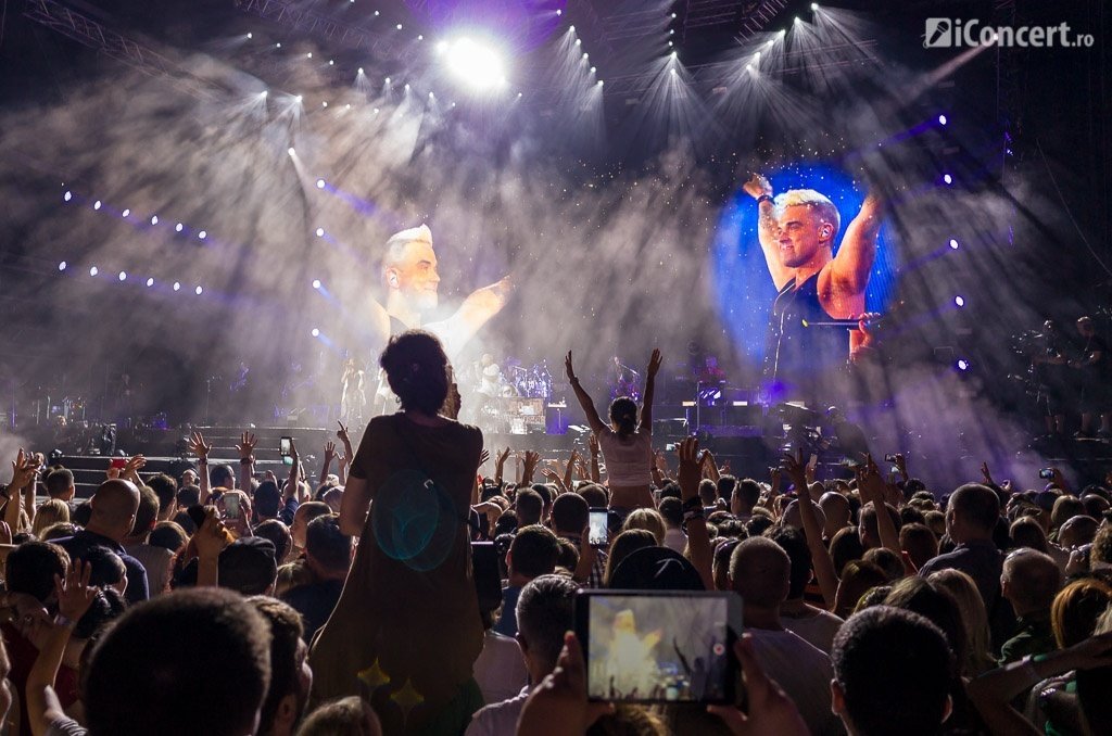 Robbie Williams în concert la Bucureşti - Foto: Daniel Robert Dinu / iConcert.ro