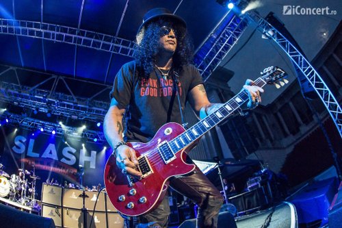 Slash în concert la Arenele Romane din Bucureşti - Foto: Paul Voicu / iConcert.ro