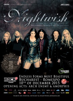 Concert Nightwish la Romexpo din Bucureşti