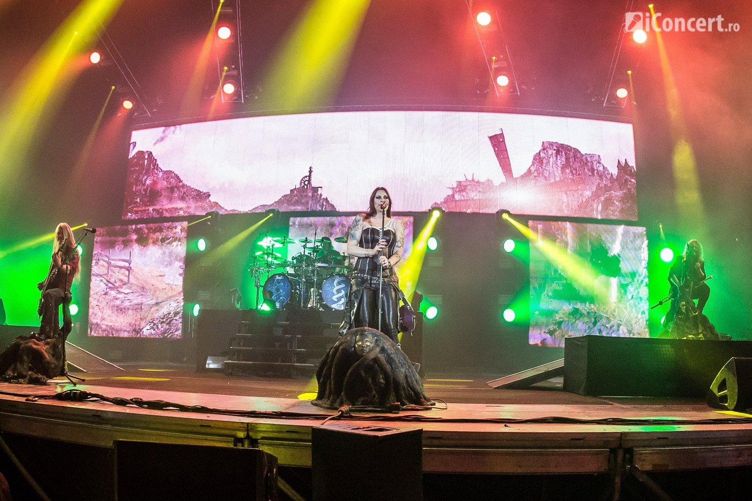 Nightwish în concert la Bucureşti - Foto: Paul Voicu / iConcert.ro