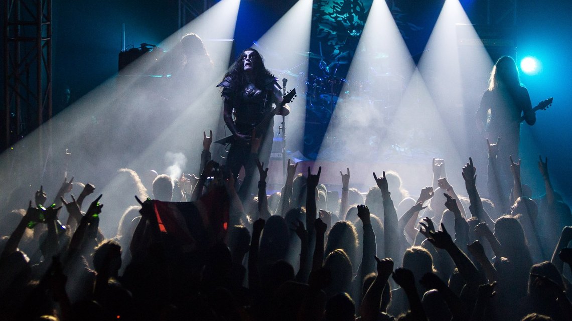 FOTO: Abbath în clubul Rockstadt din Braşov