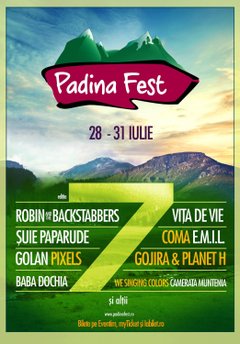 Afis Poster Padina Fest 2016