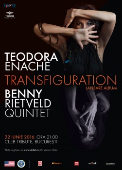 Concert Teodora Enache şi Benny Rietveld Quintet în Tribute din Bucureşti