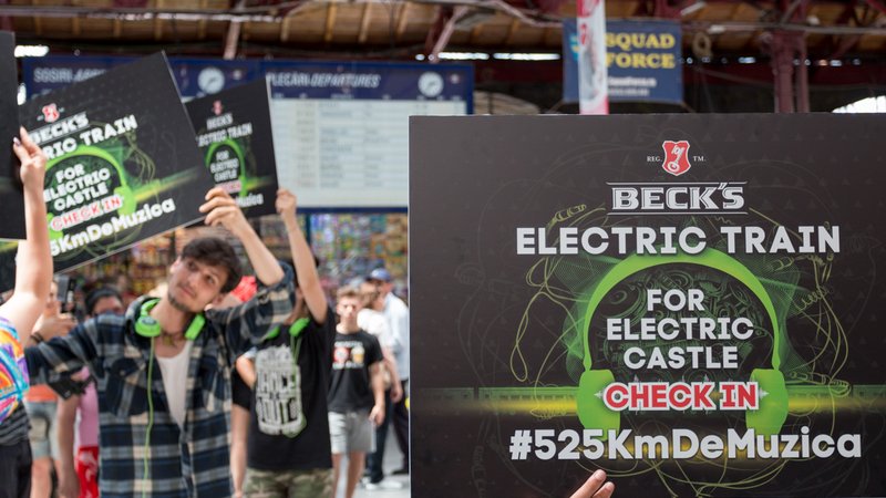 Hai cu Electric Train la Electric Castle Festival 2016
