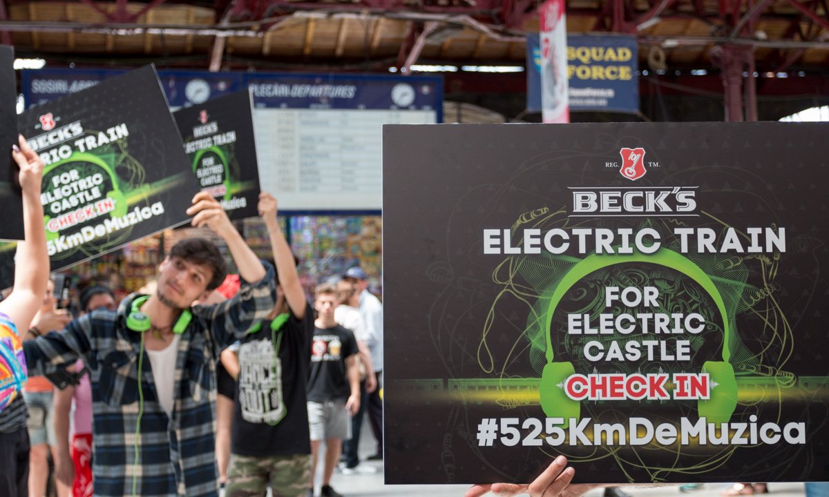 Hai cu Electric Train la Electric Castle Festival 2016