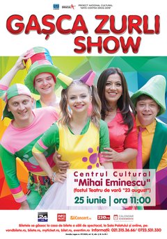 poster-afis-gasca-zurli-show-centrul-cultural-mihai-eminescu-bucuresti