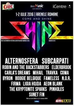poster-afis-shine-festival-2016-arenele-romane-bucuresti