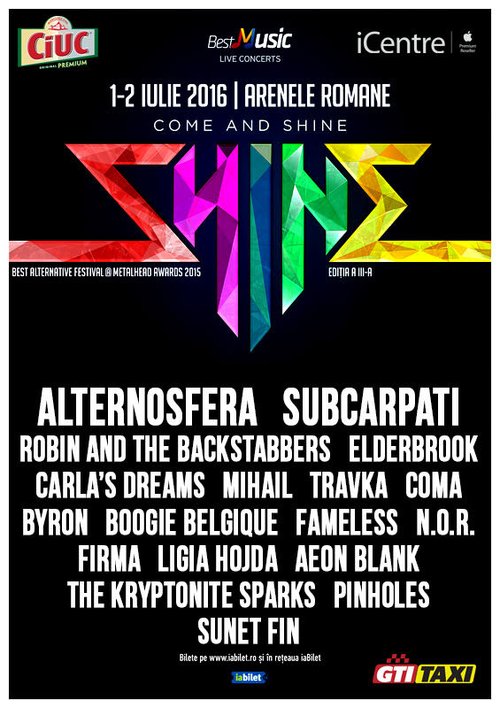 poster-afis-shine-festival-2016-arenele-romane-bucuresti