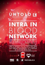 Blood Network şi Voluntar la UNTOLD 2016, printre campaniile festivalului de la Cluj-Napoca